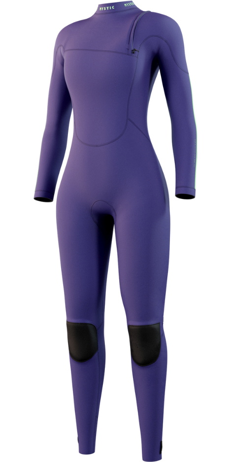 Mystic Womens The One 4/3mm Zip Free Wetsuit 35000 240122 - Purple
